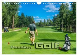 Passion Golf (Wandkalender 2024 DIN A4 quer), CALVENDO Monatskalender von Bleicher,  Renate