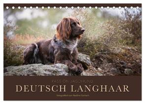 Passion Jagdhund – Deutsch Langhaar (Tischkalender 2024 DIN A5 quer), CALVENDO Monatskalender von Gerlach,  Nadine