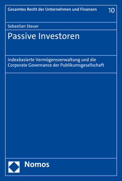 Passive Investoren von Steuer,  Sebastian