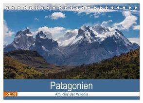 Patagonien – Am Puls der Wildnis (Tischkalender 2024 DIN A5 quer), CALVENDO Monatskalender von Neetze,  Akrema-Photograhy