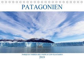 Patagonien – Parques Torres del Paine und Los Glaciares (Tischkalender 2019 DIN A5 quer) von Albilt,  Rabea