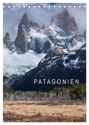 Patagonien (Tischkalender 2024 DIN A5 hoch), CALVENDO Monatskalender von Knödler,  Stephan