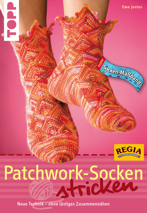 Patchwork-Socken stricken von Jostes,  Ewa