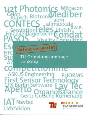 Patent verwertet von Kirchner,  Uta, Matuschka,  Agnes von, TU Berlin Gründungsservice