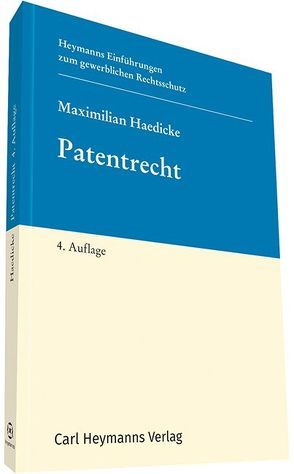 Patentrecht von Haedicke,  Maximilian