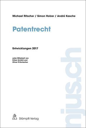 Patentrecht von Holzer,  Simon, Kasche,  André, Ritscher,  Michael