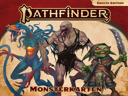 Pathfinder 2 – Monsterkarten von Augunas,  Alexander, Bonner,  Logan, Bulmahn,  Jason, Compton,  John, Crenshaw,  Paris, Daigle,  Adam, Ferron,  Eleanor, Glass,  Leo, Hillman,  Thurston, Jacobs,  James, Keeley,  Jason, Liddell,  Lyz, Lundeen,  Ron, McCreary,  Robert G., Nightengale,  Tim, Radney-MacFarland,  Stephen, Riggs,  Alex, Ross,  David N., Sayre,  Michael, Seifter,  Mark, Sims,  Chris S., Swank,  Jeffrey, Tondro,  Jason, Woldridge,  Tonya, Zayas-Palmer,  Linda