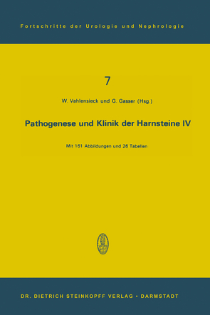 Pathogenese und Klinik der Harnsteine IV von Gasser,  G., Vahlensieck,  Winfried