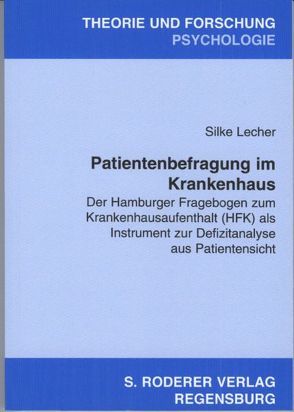 Patientenbefragung im Krankenhaus von Lecher,  Silke