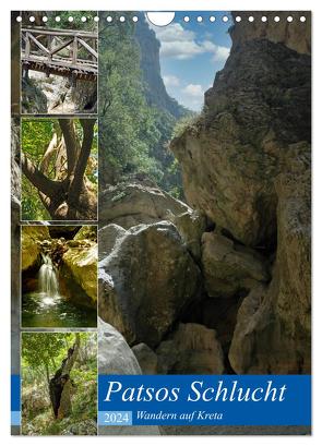 Patsos Schlucht. Wandern auf Kreta (Wandkalender 2024 DIN A4 hoch), CALVENDO Monatskalender von Kleemann,  Claudia