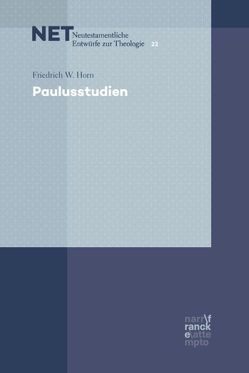 Paulusstudien von Horn,  Friedrich W.