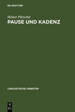 Pause und Kadenz von Pürschel,  Heiner