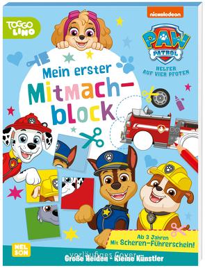 PAW Patrol: Große Helden – Kleine Künstler: Mein erster Mitmachblock