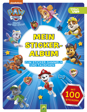 PAW Patrol Mein Stickeralbum mit 100 Stickern