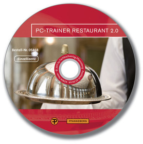 PC-Trainer Restaurant 2.0 Einzellizenz von Grüner,  Hermann, Kessler,  Thomas, Metz,  Reinhold