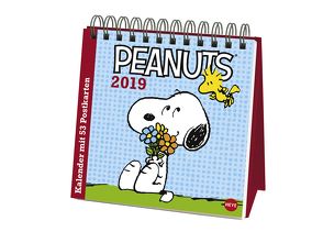 Peanuts Aufstell-Postkartenkalender – Kalender 2019 von Heye