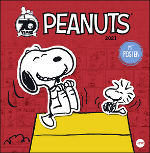 Peanuts Broschurkalender Kalender 2021 von Heye