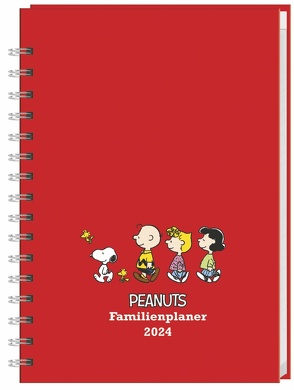 Peanuts Familienplaner-Buch A5 2024