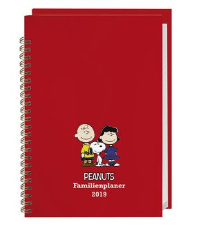 Peanuts Familienplaner Buch A5 – Kalender 2019 von Heye