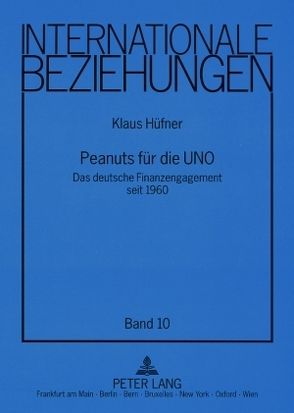 Peanuts für die UNO von Hüfner,  Klaus