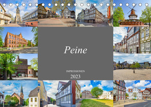 Peine Impressionen (Tischkalender 2023 DIN A5 quer) von Meutzner,  Dirk