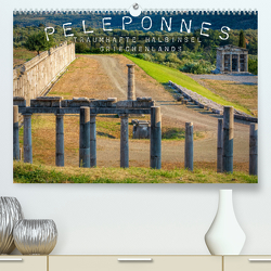 Peleponnes, traumhafte Halbinsel Griechenlands (Premium, hochwertiger DIN A2 Wandkalender 2023, Kunstdruck in Hochglanz) von Adams,  Heribert