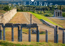 Peleponnes, traumhafte Halbinsel Griechenlands (Wandkalender 2023 DIN A3 quer) von Adams,  Heribert