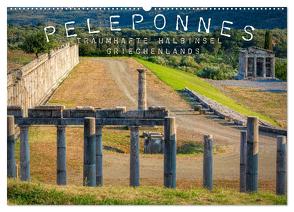 Peleponnes, traumhafte Halbinsel Griechenlands (Wandkalender 2024 DIN A2 quer), CALVENDO Monatskalender von Adams,  Heribert