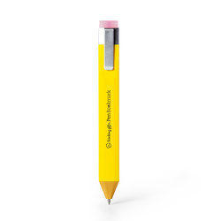 Pen Bookmark Gelb – Stift und Lesezeichen in einem