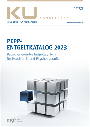 PEPP Entgeltkatalog 2023 von InEK gGmbH, Wolff-Menzle,  Priv.-Doz. Dr. med. Claus