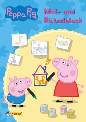 Peppa: Mal- und Rätselblock