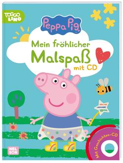 Peppa: Mein fröhlicher Malspaß mit CD