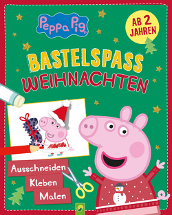Peppa Pig Bastelspaß Weihnachten: Ausschneiden, Kleben, Malen von Schwager & Steinlein Verlag