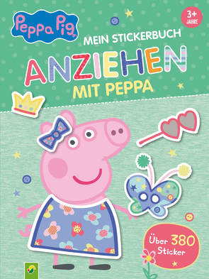 Peppa Pig Mein Stickerbuch Anziehen mit Peppa