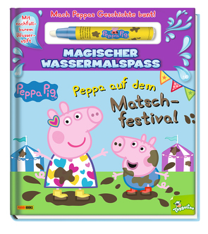 Peppa Pig: Peppa auf dem Matschfestival – Magischer Wassermalspaß von Panini
