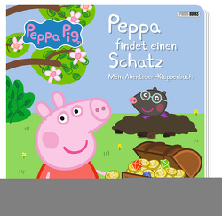 Peppa Pig: Peppa findet einen Schatz – Mein Abenteuer-Klappenbuch von Panini