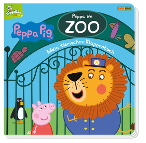 Peppa Pig: Peppa im Zoo – Mein tierisches Klappenbuch von Panini
