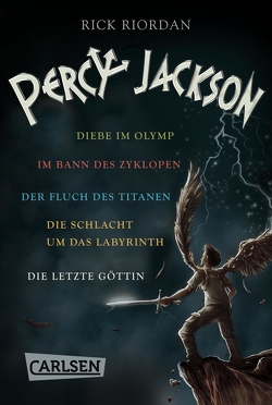 Percy Jackson: Band 1-5 der spannenden Abenteuer-Serie in einer E-Box! (Percy Jackson) von Haefs,  Gabriele, Riordan,  Rick