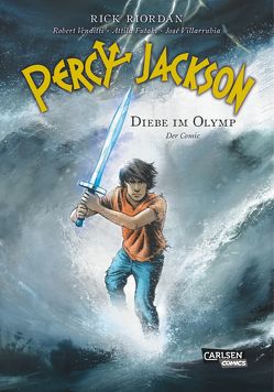 Percy Jackson (Comic) 1: Diebe im Olymp von Futaki,  Attila, Haefs,  Gabriele, Riordan,  Rick, Venditti,  Robert