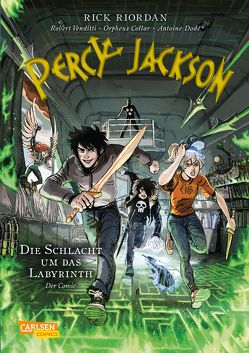 Percy Jackson (Comic) 4: Die Schlacht um das Labyrinth von Fricke,  Harriet, Futaki,  Attila, Riordan,  Rick, Venditti,  Robert