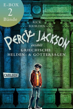 Percy Jackson erzählt: Band 1+2 der sagenhaften Abenteuer-Serie in einer E-Box! von Haefs,  Gabriele, Riordan,  Rick