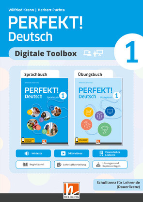 PERFEKT! Deutsch 1 (LP 2023) | VuP – Schullizenz von Krenn,  Wilfried, Puchta,  Herbert