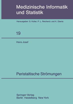 Peristaltische Strömungen von Rath,  Hans J.