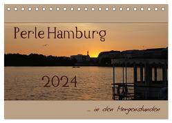 Perle Hamburg (Tischkalender 2024 DIN A5 quer), CALVENDO Monatskalender von Flori0,  Flori0