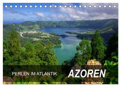 Perlen im Atlantik – Azoren (Tischkalender 2024 DIN A5 quer), CALVENDO Monatskalender von Scholz,  Frauke