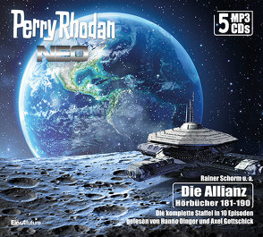 Perry Rhodan Neo Episoden 181-190 (5 MP3-CDs) von Dinger,  Hanno, Gottschick,  Axel, Hirdt,  Kai, Michelle,  Stern, Rainer,  Schorm, Ruben,  Wickenhäuser, Rüdiger,  Schäfer, Susan,  Schwartz