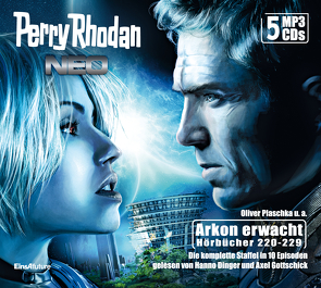 Perry Rhodan Neo Episoden 220-229 (5 MP3-CDs) von Dinger,  Hanno, Gottschick,  Axel, Guth,  Lucy, Plaschka,  Oliver, Schäfer,  Rüdiger, Schorm,  Rainer, Stern,  Michelle