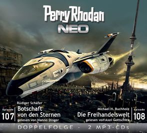 Perry Rhodan NEO MP3 Doppel-CD Folgen 107 + 108 von Buchholz,  Michael H., Dinger,  Hanno, Gottschick,  Axel, Schäfer,  Rüdiger