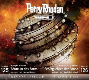 Perry Rhodan NEO MP3 Doppel-CD Folgen 125 + 126 von Buchholz,  Michael H., Dinger,  Hanno, Gottschick,  Axel, Schäfer,  Rüdiger