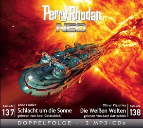 Perry Rhodan NEO MP3 Doppel-CD Folgen 137 + 138 von Dinger,  Hanno, Endler,  Arndt, Plaschka,  Oliver